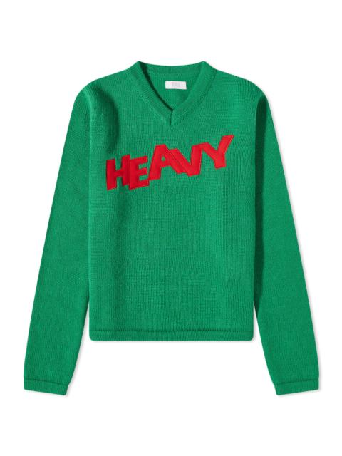 ERL Heavy Logo Crew Knit