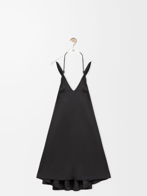 Flamenco dress in stretch viscose