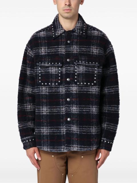 checked shirt jacket