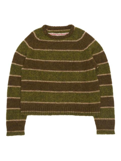 striped raglan sweater