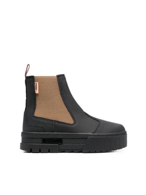 side-panel ankle-boots