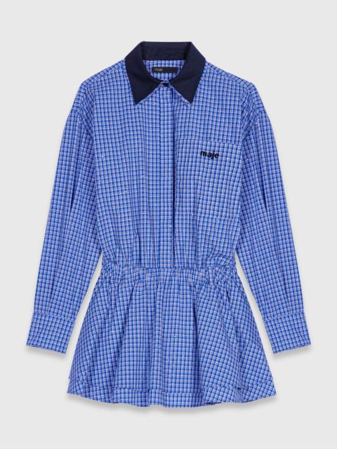 Jumpsuit with removable collar