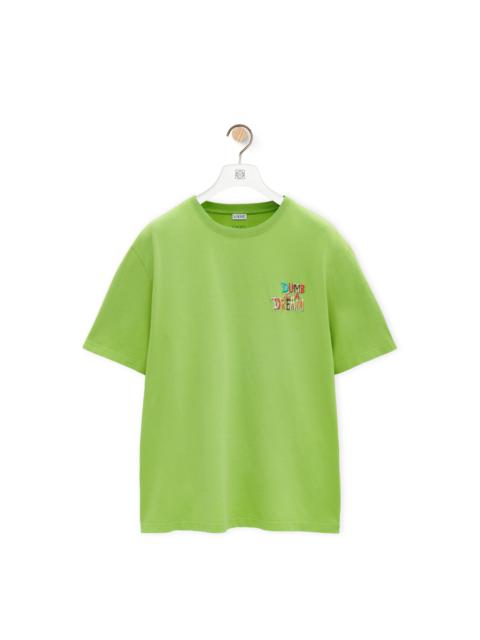 Loose fit T-shirt in cotton