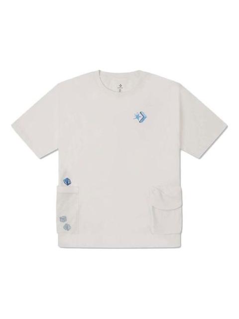 Converse Summer Drink Pocket T-Shirt 'Egret' 10027225-A01