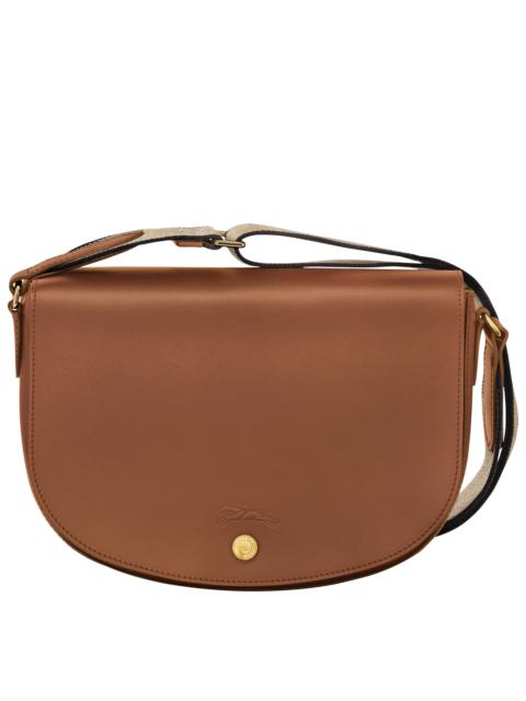 Épure M Crossbody bag Cognac - Leather