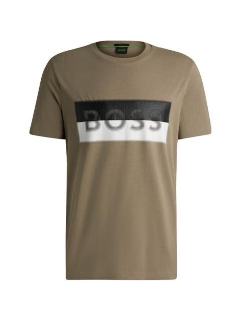 letter block T-shirt