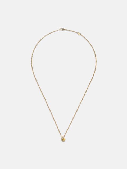 Legacy Knot Mini 18kt gold necklace