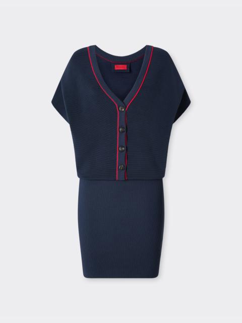 Short knit dress in Q-Cycle®