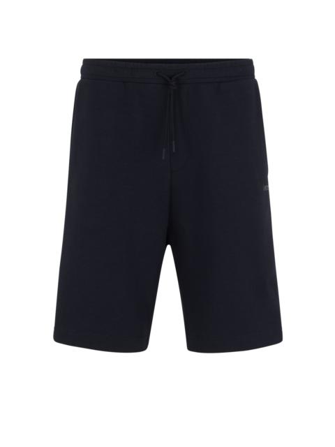 STRETCH-COTTON REGULAR-FIT SHORTS WITH SANDWICH LOGO