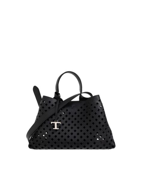 Micro Apa perforated-leather tote bag