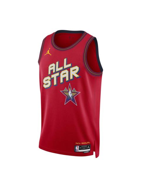 Air Jordan Dri-FIT NBA 2025 All-Star Weekend Team 1 Swingman Jersey 'University Red' FZ6801-657