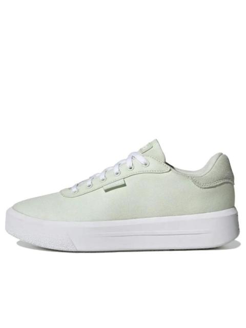(WMNS) adidas Neo Court Platform Cln 'Linen Green' GW6907
