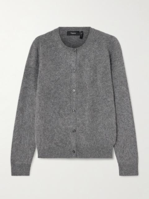 Brushed Cashmere Cardigan