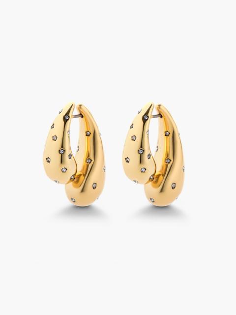 FRONT BACK DANGLE DROP EARRING