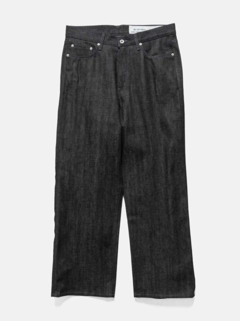 Rigid Denim DP Wide Pants Black