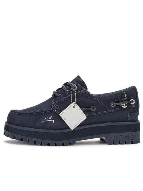(WMNS) Timberland x A COLD WALLWaterproof Authentic 3 Eye Boat Shoe 'Navy' A684KW