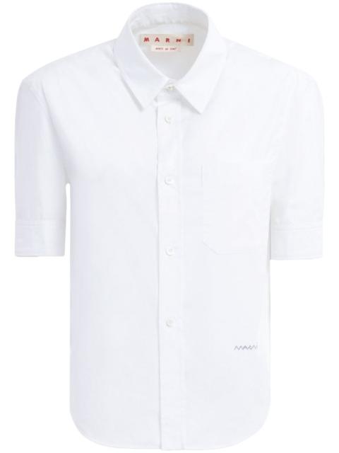 cotton short-sleeve shirt