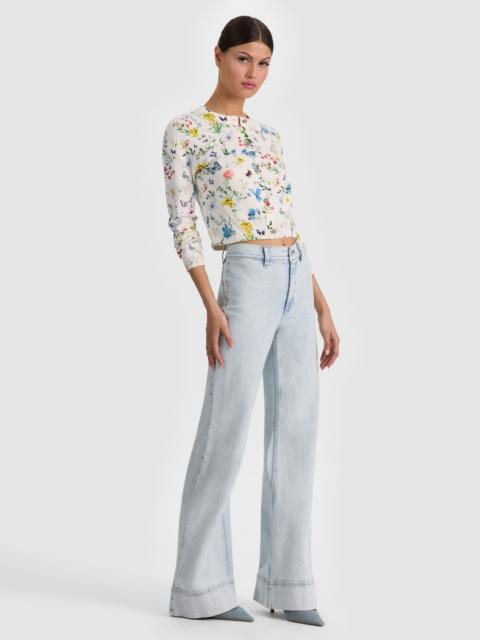 CARSON PRINTED CARDIGAN