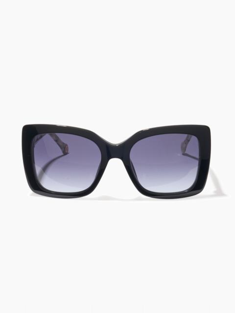 Oversized Sunglasses With Contrast Temples