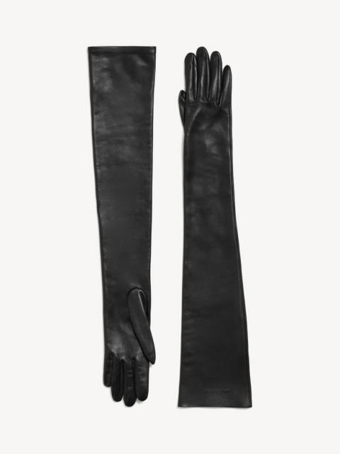Women's Long Gloves in Black