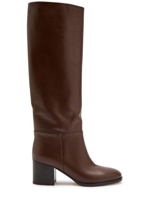 Gianvito Rossi Santiago 60 Leather Knee-high Boots