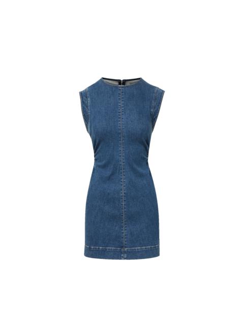 IMARA DENIM MINI DRESS