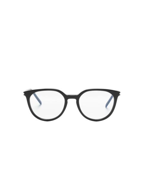 round-frame glasses