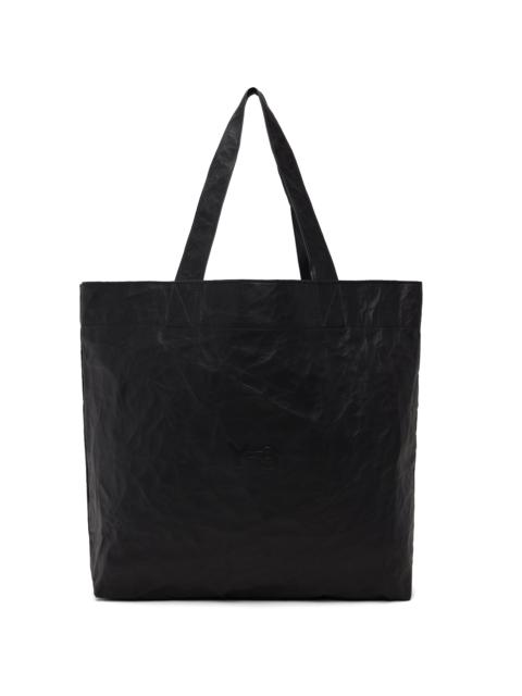 Black 'Y-3' Leather Tote