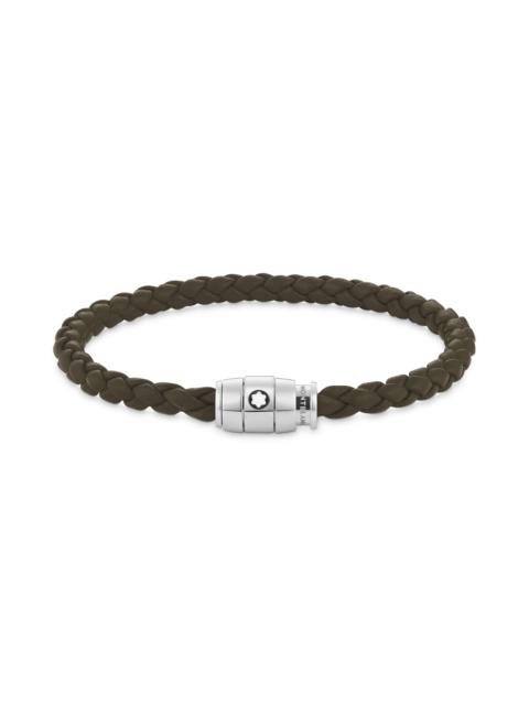 Bracelet Large, Soft Leather, Khaki
