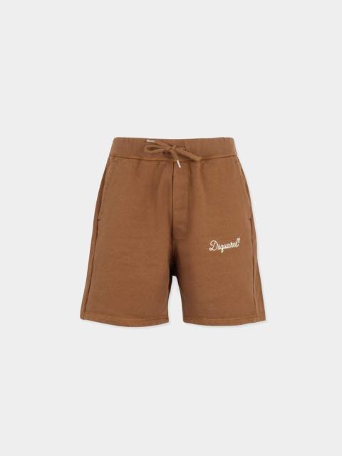 DSQUARED2 SIGNATURE RELAX FIT SHORTS