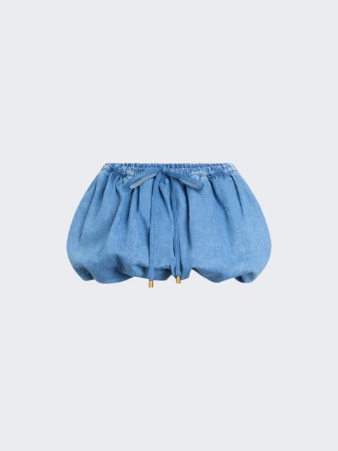 Volume Mini Skirt Heritage Blue Wash