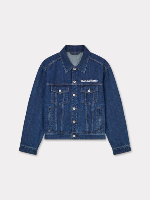 'KENZO by Verdy'  embroidered trucker jacket in japanese denim