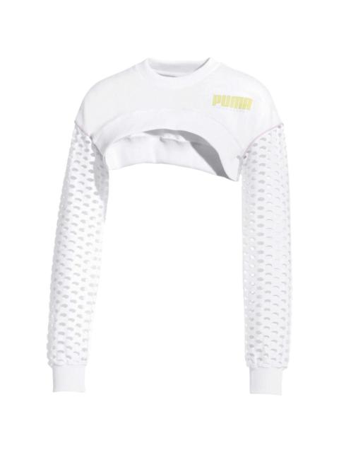 x  Sophia Webste cropped sweatshirt