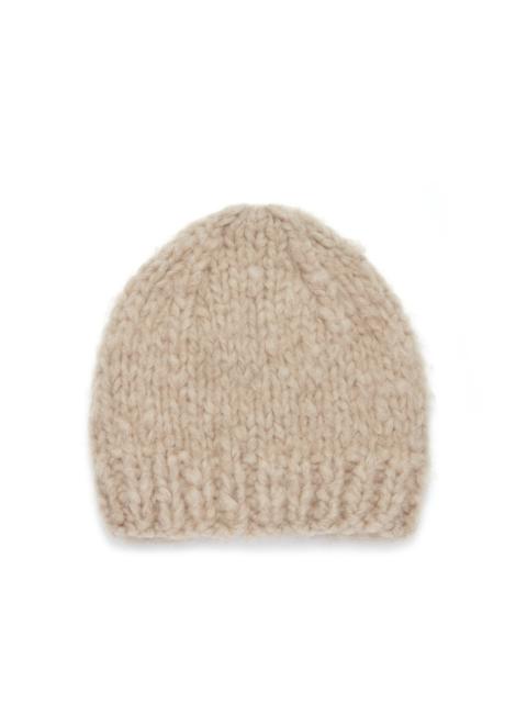 Pacino Knit Hat in Oatmeal Welfat Cashmere