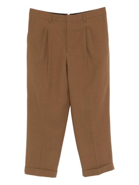 pleated pants