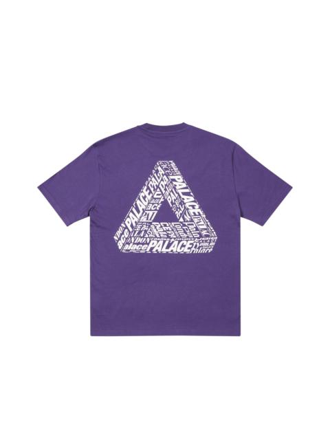 TRI-TEXT T-SHIRT PURPLE
