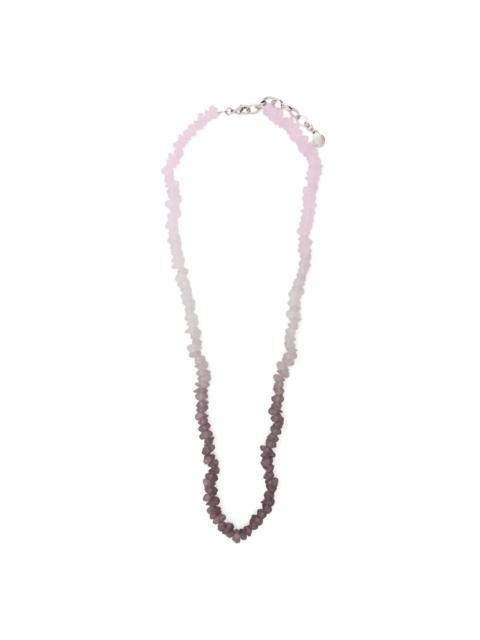 gradient-effect necklace