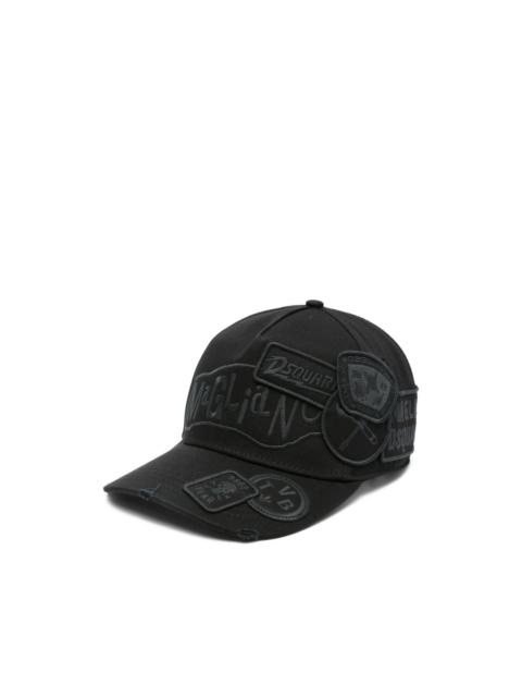 embroidered-patch baseball cap
