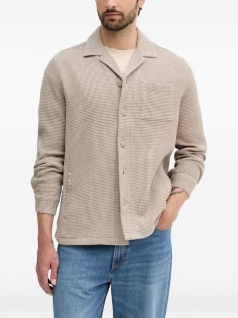 waffle-texture shirt