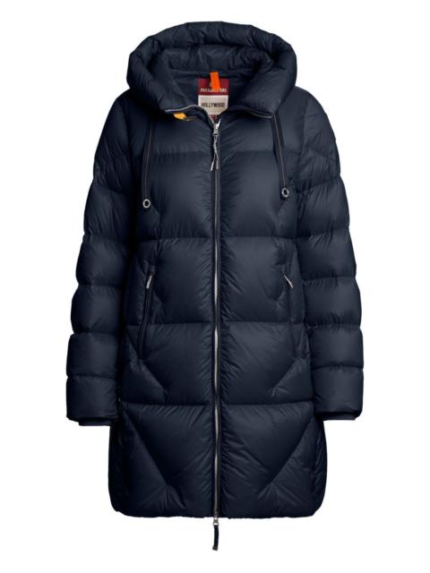 Janet hooded quilted puffer coat