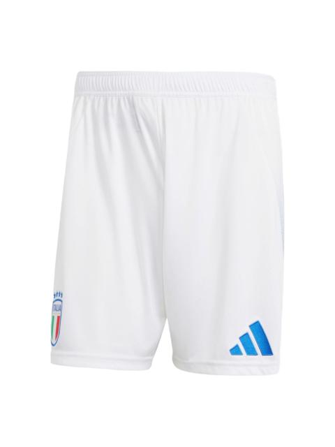 adidas Italy 24 Home Football Shorts Asia Sizing 'White' IQ0494