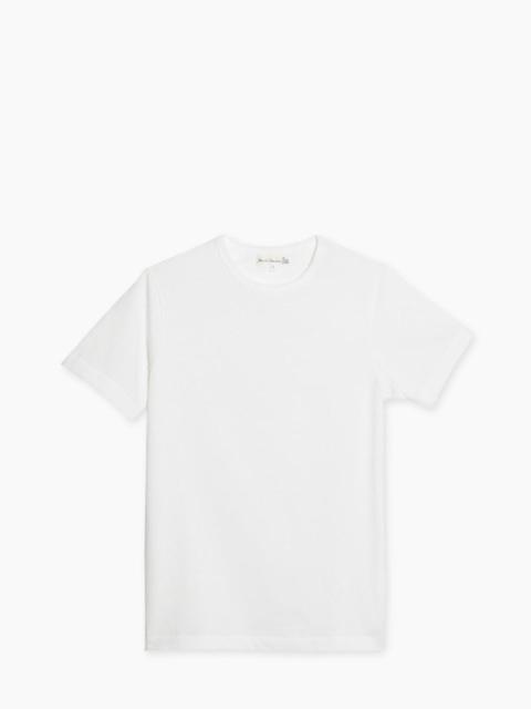 MERZ B. SCHWANEN 215 HEAVYWEIGHT CREW NECK TEE WHITE