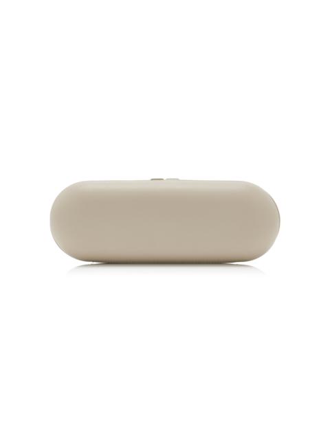 Exclusive Riviera Capsule Leather Clutch white