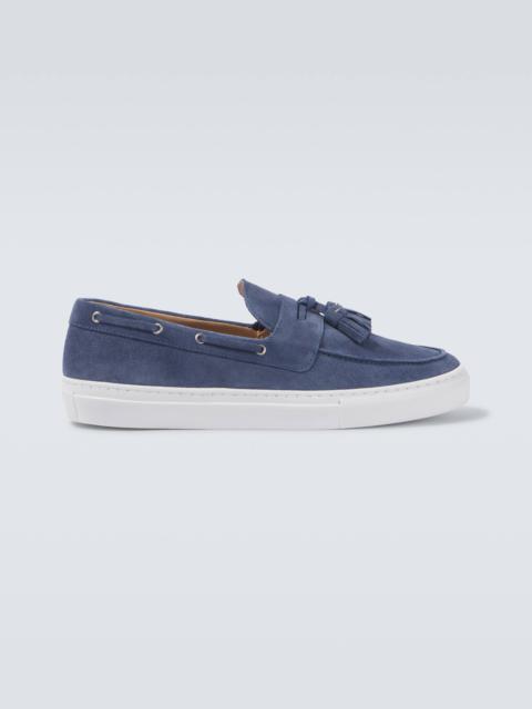 Monta suede boat shoes