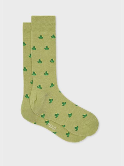 Green 'Duck' Socks