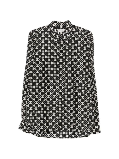 Dries Van Noten Patterned Long-sleeve Shirt