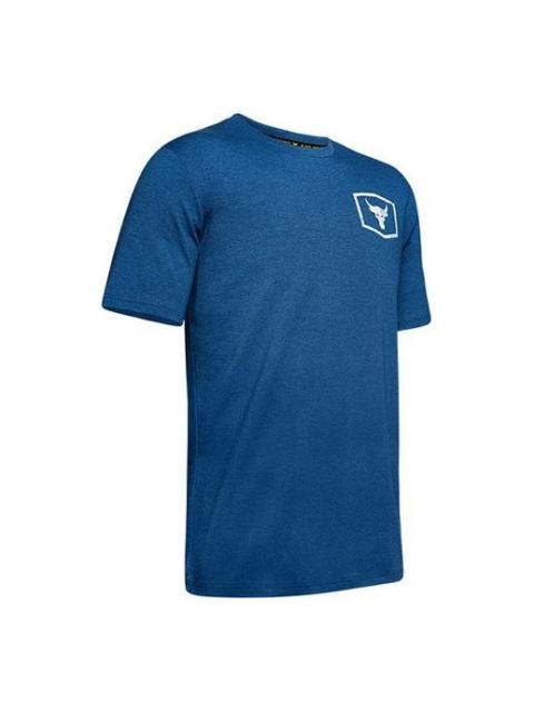 Men's Under Armour UA Rock Sports Training Short Sleeve Blue 1346098-480