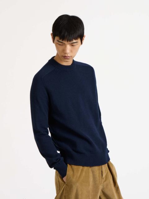 MENS RAGLAN JUMPER IN NAVY