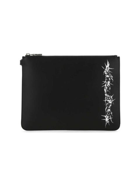 Logo-print Pouch Bag