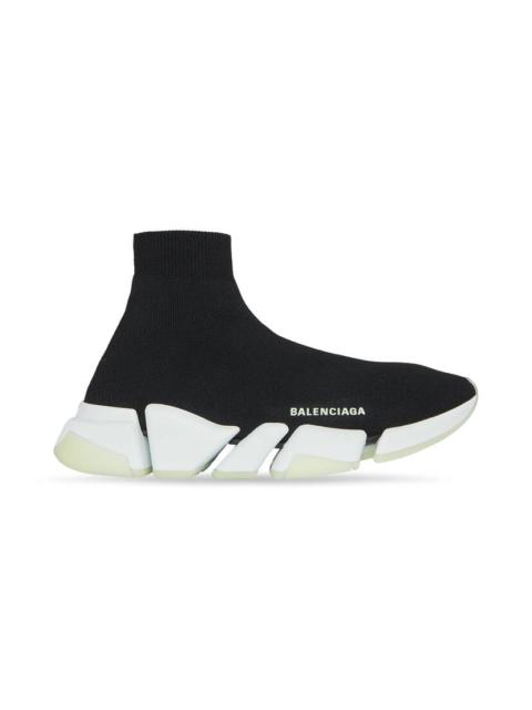 Women's Speed 2.0 Recycled Knit Sneaker Glow In The Dark in Black